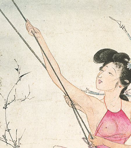 舒城-胡也佛的仕女画和最知名的金瓶梅秘戏图